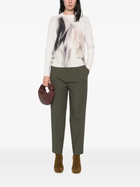 Pantaloni Psophia conici verde