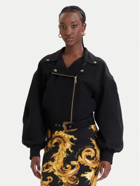 Versace Jeans Couture Демісезонна куртка чорний