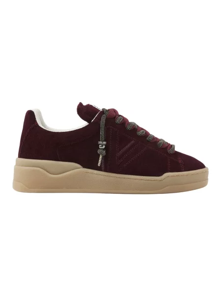 Sneakersy Via Vai zamszowe czerwone