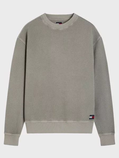 Світшот Tommy Jeans сірий