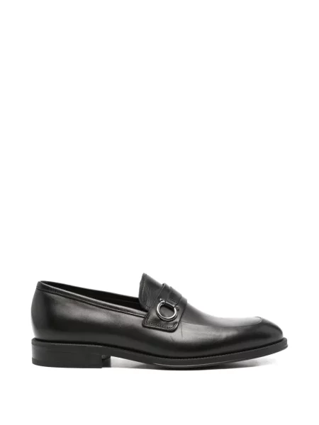 Pantofi loafer John Harrison din piele negru