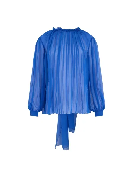 Bluzka Alberta Ferretti niebieska