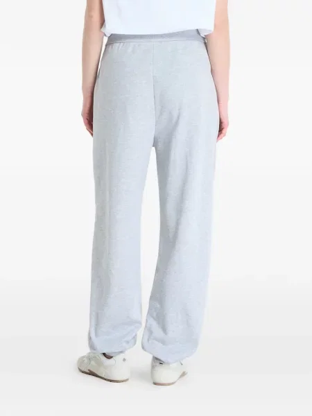 Τρέξιμο παντελόνι Ea7 Emporio Armani με αυτόγραφο γκρι