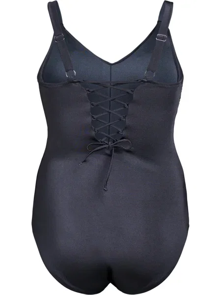 Swim by Zizzi Enodelne kopalke antracit