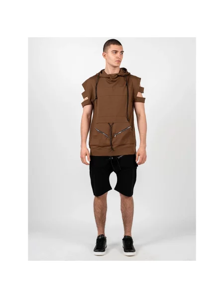 Bluza z kapturem La Haine Inside Us brązowa