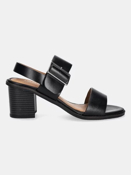 Кожаные босоножки Jonak черные