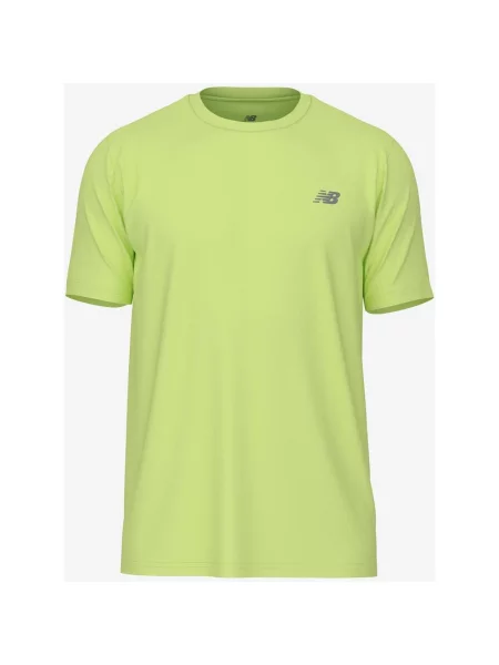 Koszulka New Balance Sport Essentials z krótkim rękawem S zielona