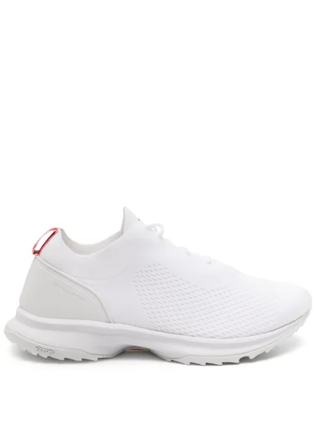Sneakerși Orlebar Brown tricotate alb