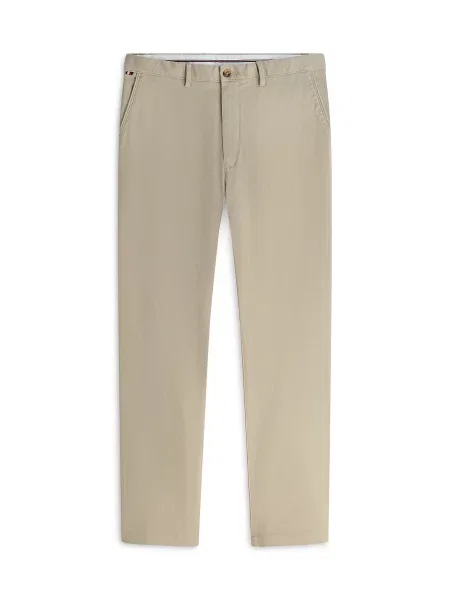 TOMMY HILFIGER Παντελόνι τσίνο Denton Straight Textured' μπεζ