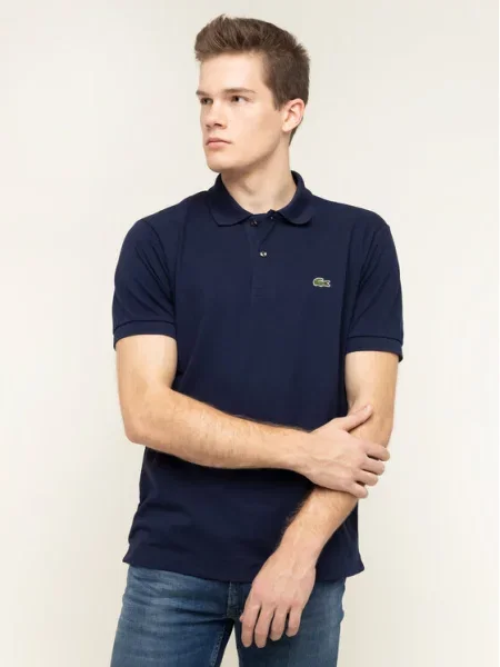 Polo majica Lacoste modra
