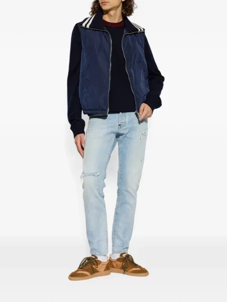 Vestă Dsquared2 cu dungi albastru