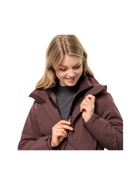 Geacă Jack Wolfskin maro