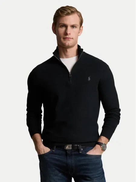 Pulover Polo Ralph Lauren črna