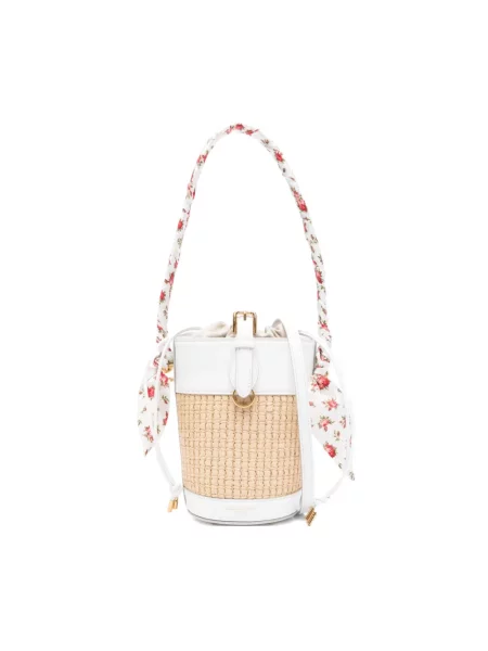 Spodnie Dolce And Gabbana skórzane beżowe