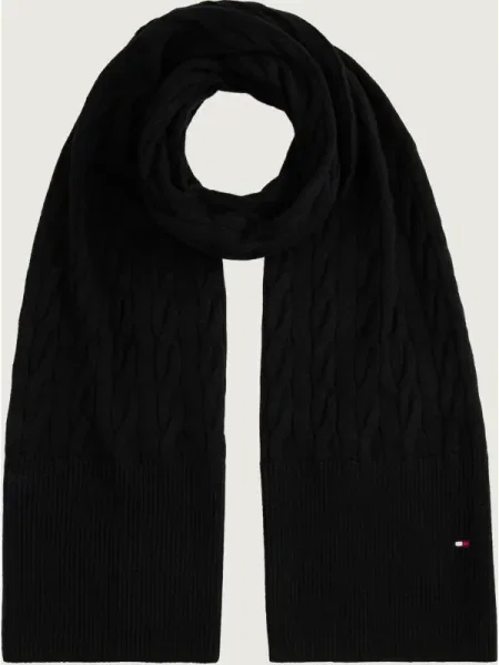 TOMMY HILFIGER Fular negru