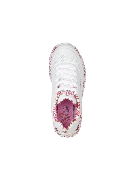 Pantofi Skechers alb
