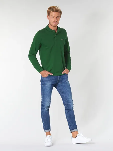 Polokošeľa Lacoste zelená