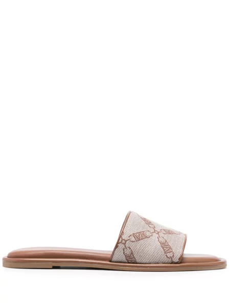 Sandale Michael Michael Kors din piele transparente negru