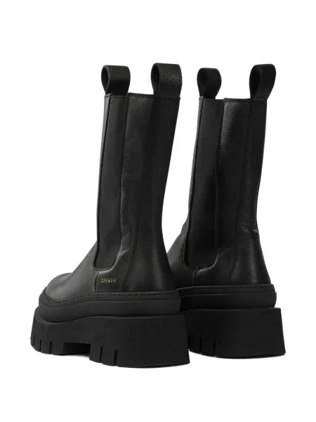 Botine Copenhagen cu platformă negru