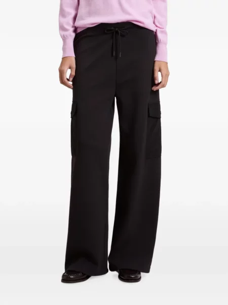 Pantaloni cargo Woolrich cu cordon negru