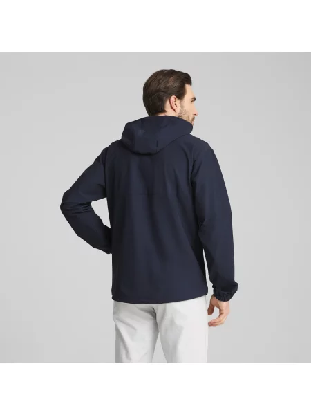 PUMA kurtka z kapturem do golfa Ripguard Odzież M niebieski