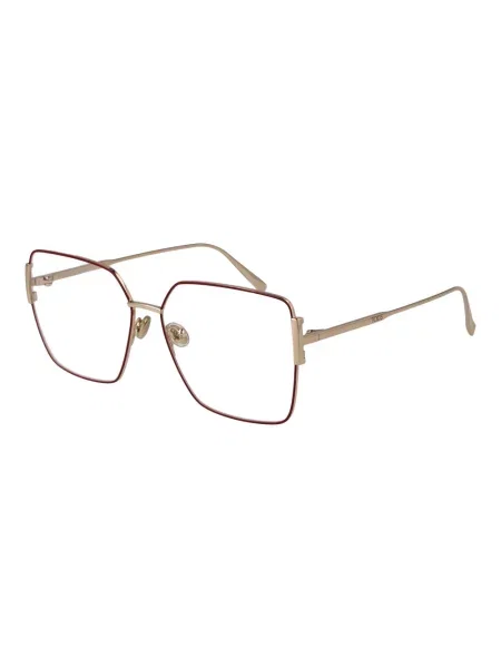 Okulary przeciwsłoneczne Tod's czerwone