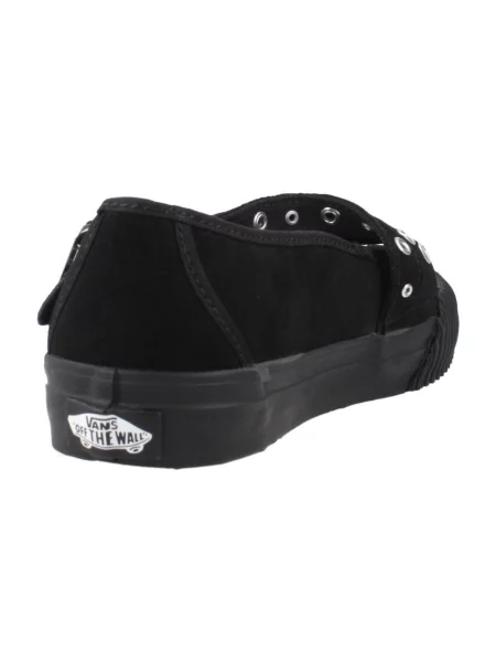 Pantofi cu toc Vans cu bretele negru
