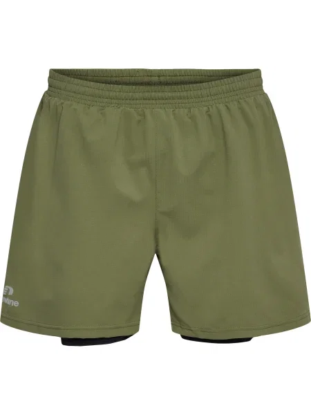 Newline Sportske hlače Dallas srebrno / maslinasta siva