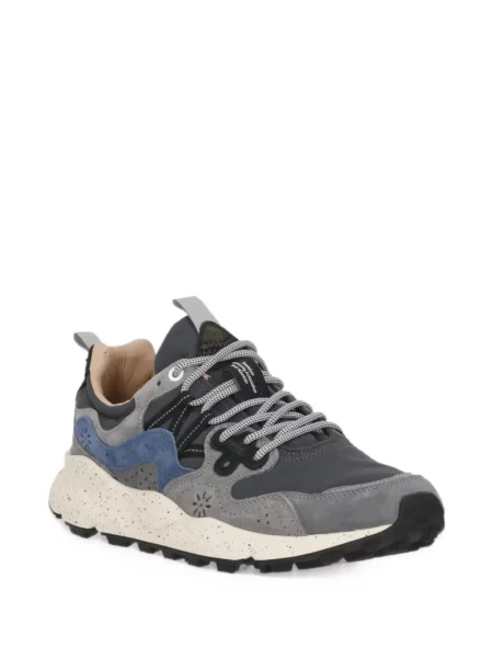 Sneakerși Flower Mountain cu model floral gri