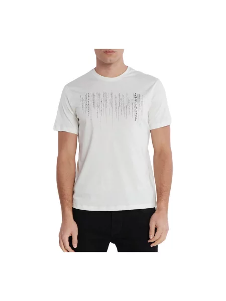 Tricou Eax alb