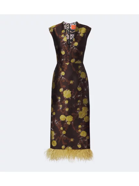Rochie midi La Doublej din jacard