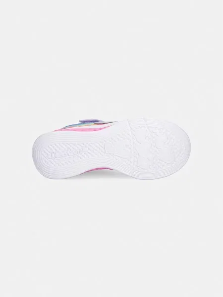Skechers FLUTTER HEART LIGHTS GROOVY SWIRL gyerek sportcipő lila