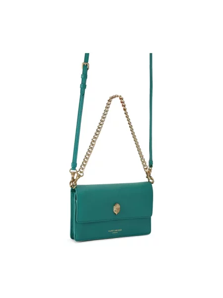 Torebka Kurt Geiger London skórzana zielona