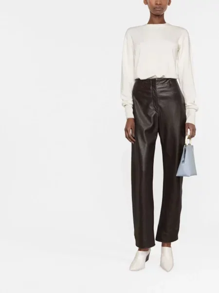 Kašmírový žebrovaný svetr Jil Sander