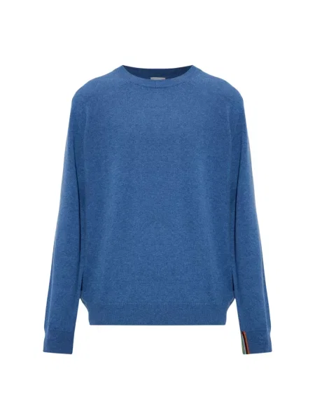 Sweter Paul Smith z kaszmiru niebieski