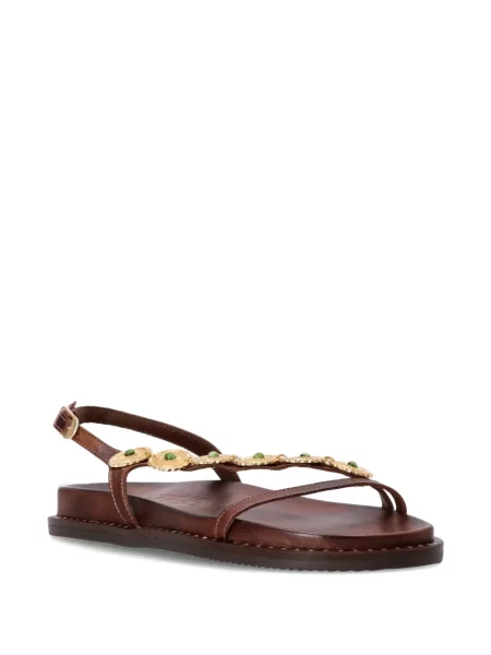 Sandale Kotris Sandals fără toc maro