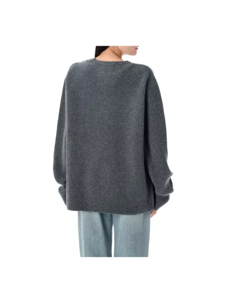 Sweter Extreme Cashmere z kaszmiru szary