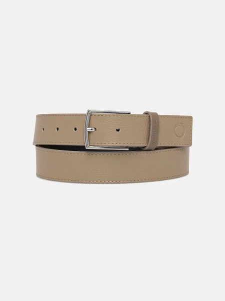 Usnjen Trussardi bež