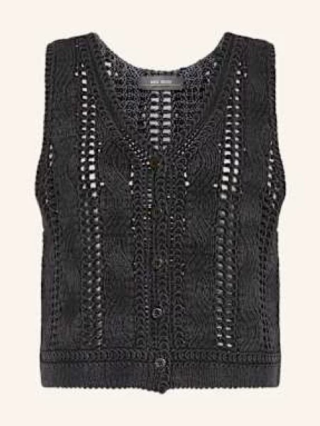 Mos Mosh Kamizelka Z Dzianiny Mmalbanju grau