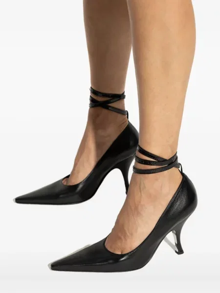 Pantofi cu toc Moschino negru