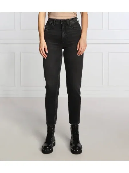 GUESS Blugi | Mom Fit negru