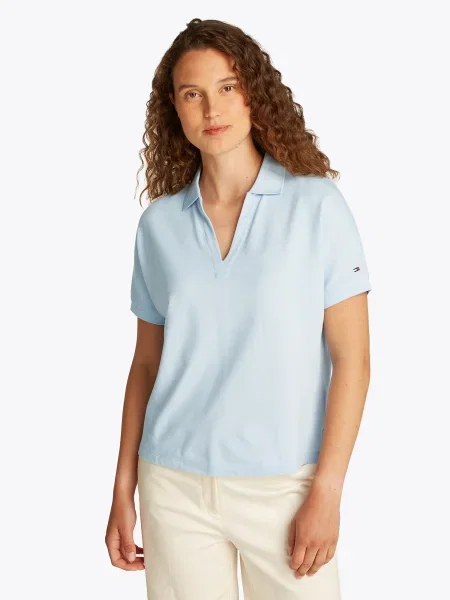 TOMMY HILFIGER Tricou deschis albastru