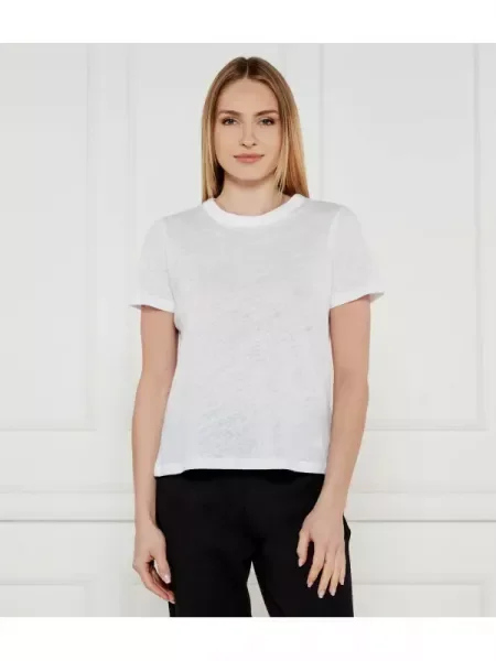 Calvin Klein Tricou | Relaxed fit | cu adaos de in alb