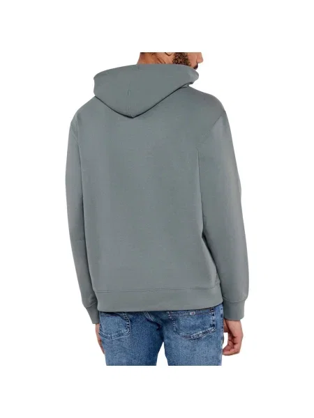 Geacă de blugi Calvin Klein Jeans gri