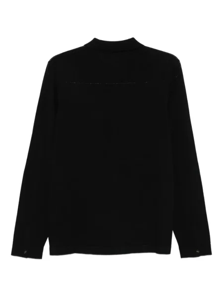 Cămașă Zanone de lână negru