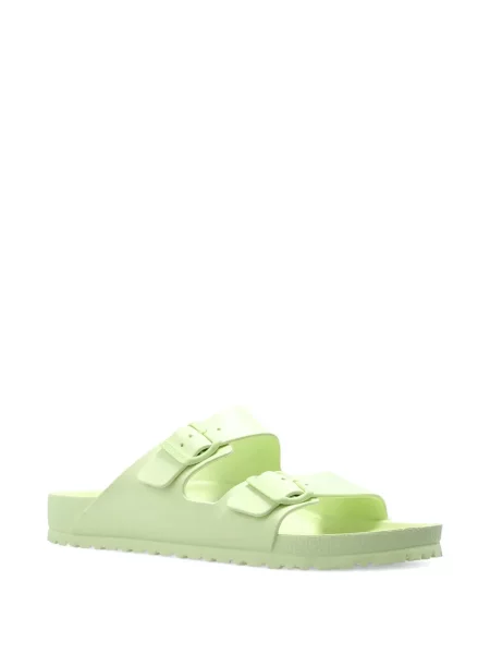 Sandale Birkenstock cu cataramă verde
