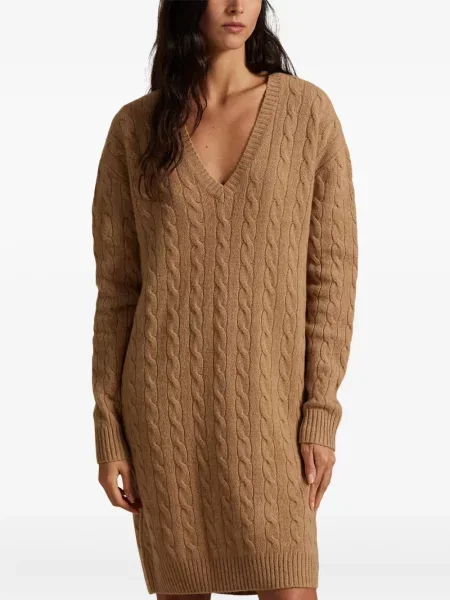 Căciulă Polo Ralph Lauren cu broderie tricotate de costum albastru