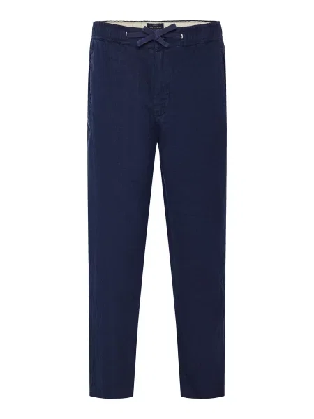 Funky Buddha Pantaloni eleganți ultramarin albastru