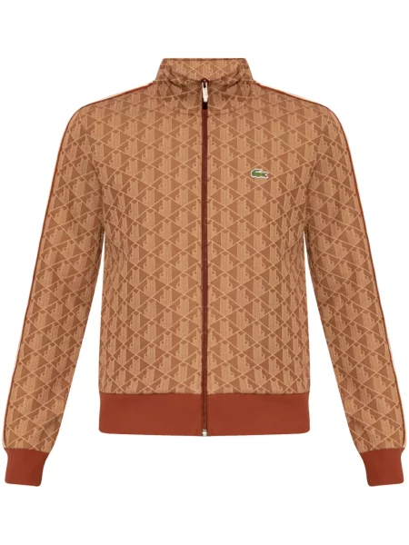 Cardigan Lacoste maro