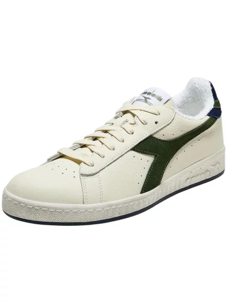 Pantofi Diadora din piele de căprioară verde